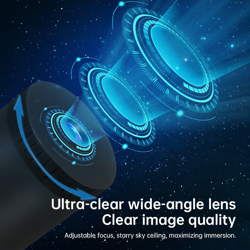 USB Star Projector – Plug & Play Galaxy Light